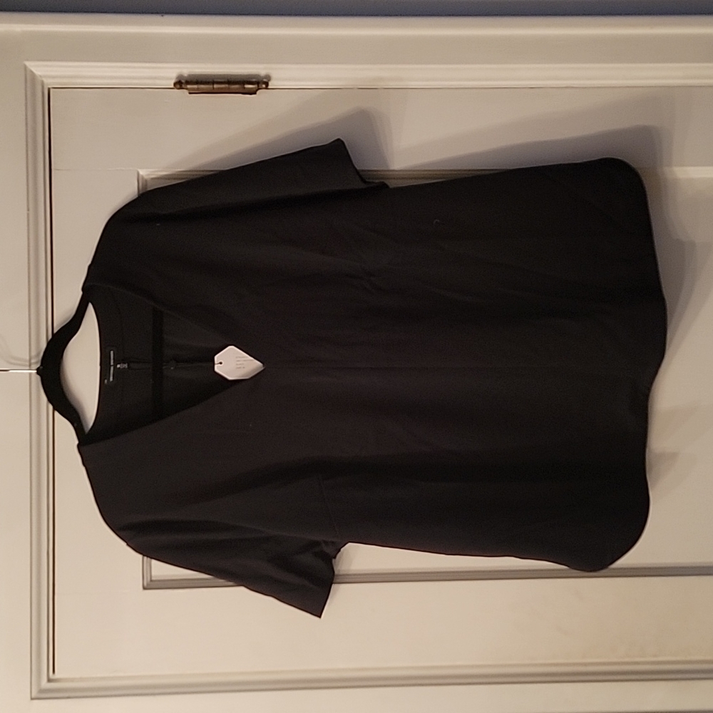 universal standard jane v-neck ponte top